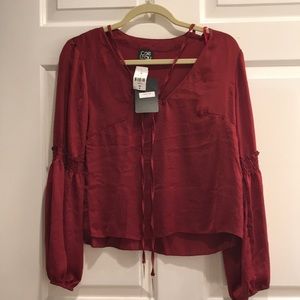 NWT LF One Way Blouse